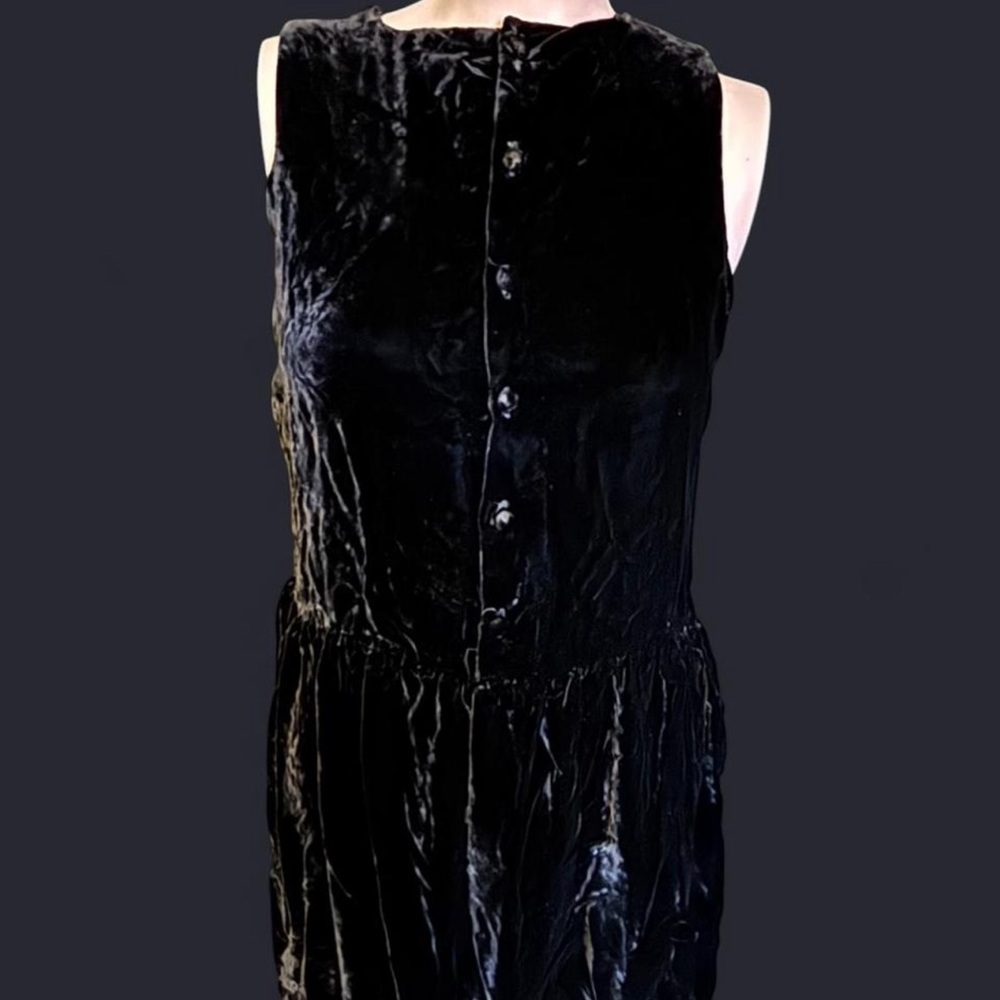Lands end true vintage 1990s velvet whimsygoth sz 8